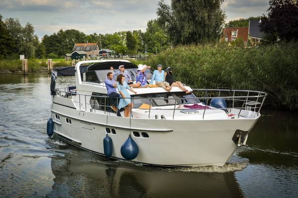 Drie dagen varen op een motorboot